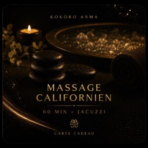 Massage californien 60 min + Jacuzzi