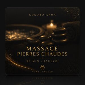 Massage pierres chaudes 90 min + Jacuzzi