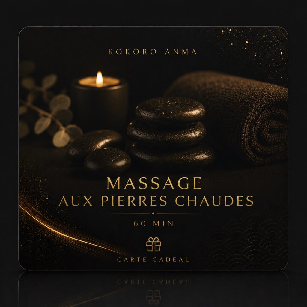 Massage aux pierres chaudes 60 min